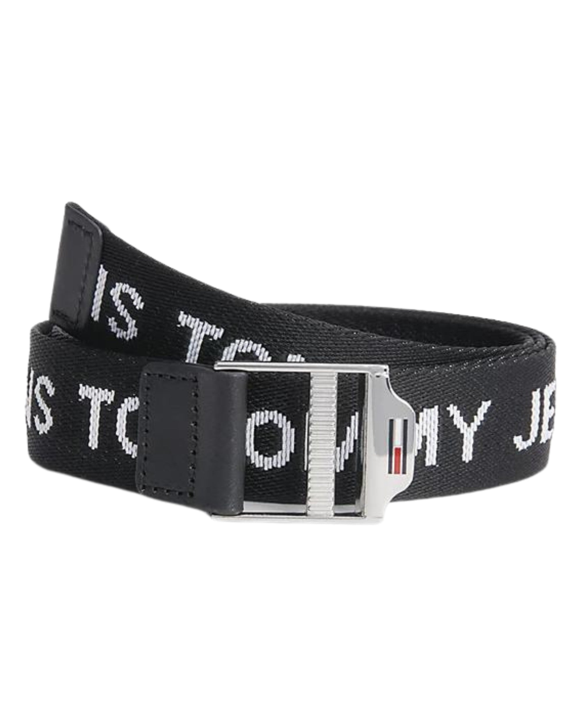 Tommy Jeans Belt TJW Essential Webbing Belt Black
