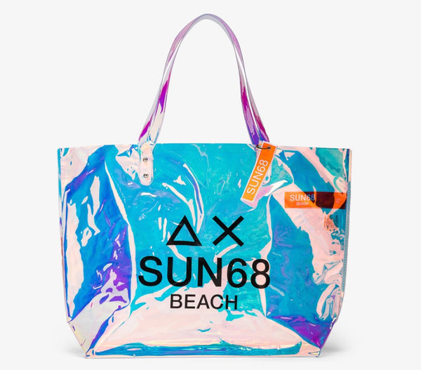 Sun68 Beach Bag Spiaggia Argento