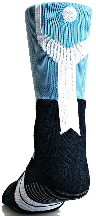 Stance Fusion Basket Socks Blue Men