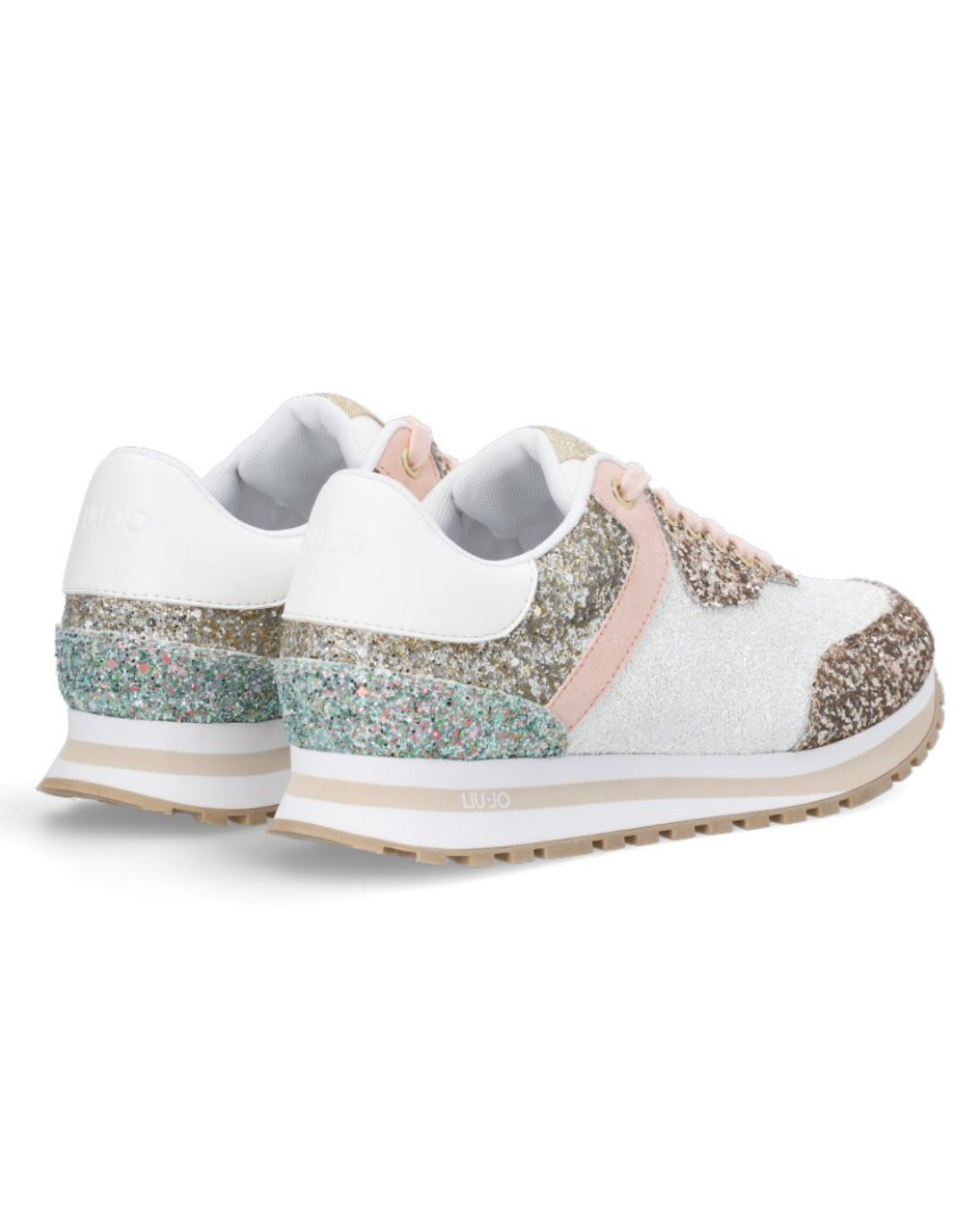 Liu Jo Sneakers Wonder 501 Glitter Bianco