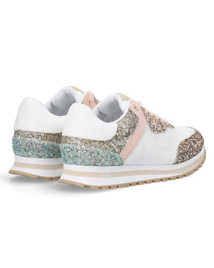 Liu Jo Sneakers Wonder 501 Glitter Bianco 3