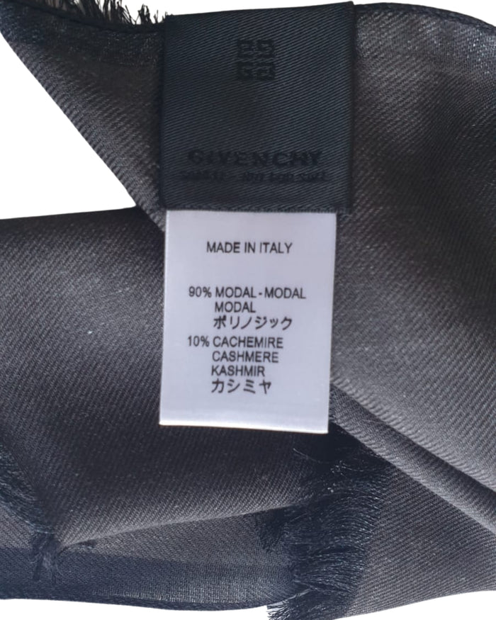 Givenchy Foulard Big Logo Modal/Cashmere Marrone 7
