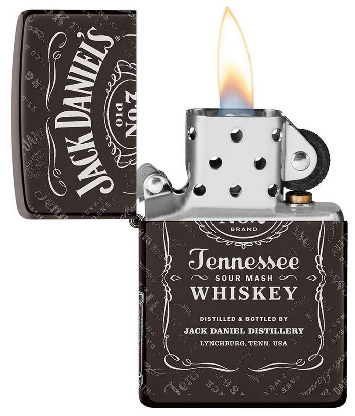 Zippo 360 Degrees Print Jack Daniel's Silver Unisex 4