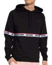 Moschino Underbear Felpa con Cappuccio Cotone Nero