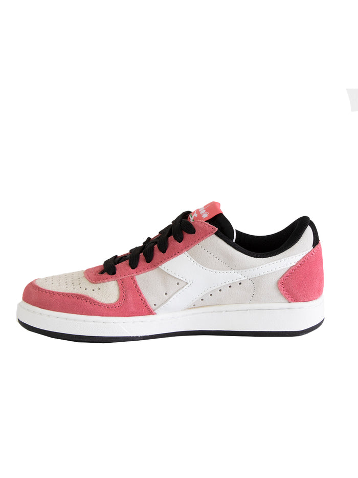 Diadora Sneakers Magic Basket Pelle Rosa 3