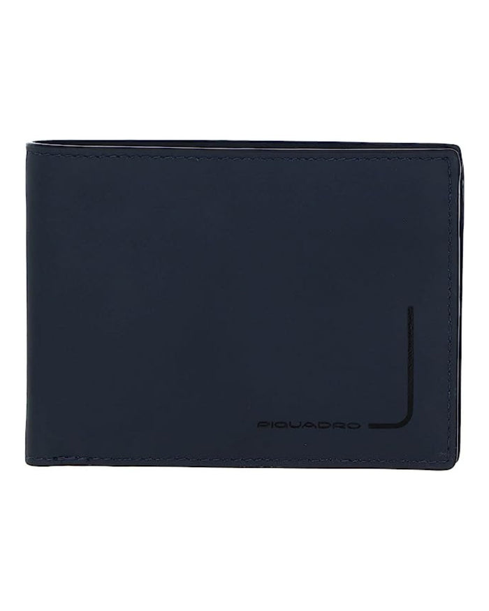 Piquadro Uomo Con Portamonete Blu Unisex 1