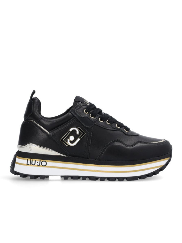 Liu Jo Sneakers Maxi Wonder 01 Pelle Nero 1