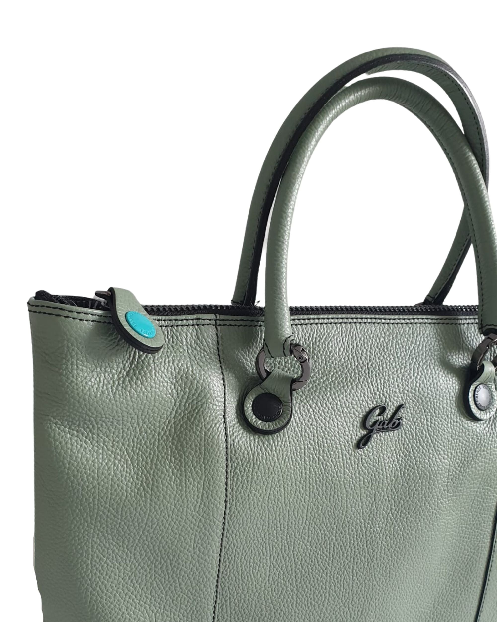 Gabs Shopper Tote Bauletto Zaino Trasformabile Verde Donna