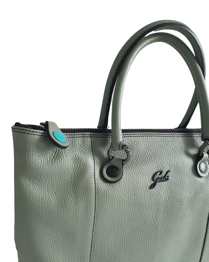 Gabs Shopper Tote Bauletto Zaino Trasformabile Verde Donna 2