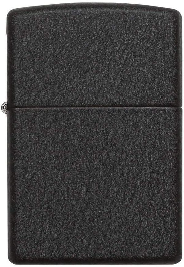 Zippo Black Crackle Black Unisex-2