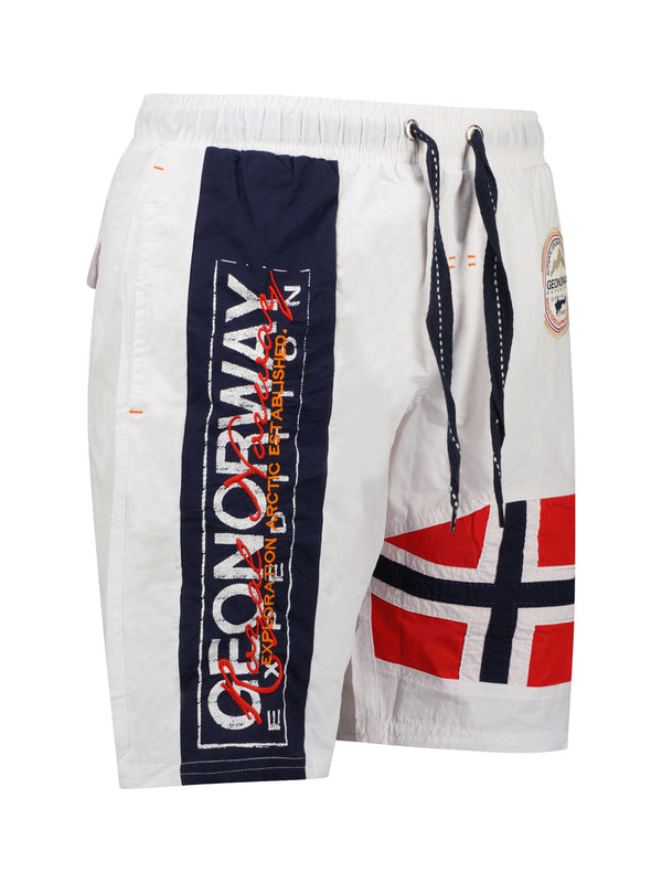 Geographical Norway Bermuda Sea Pool Short White Men-2