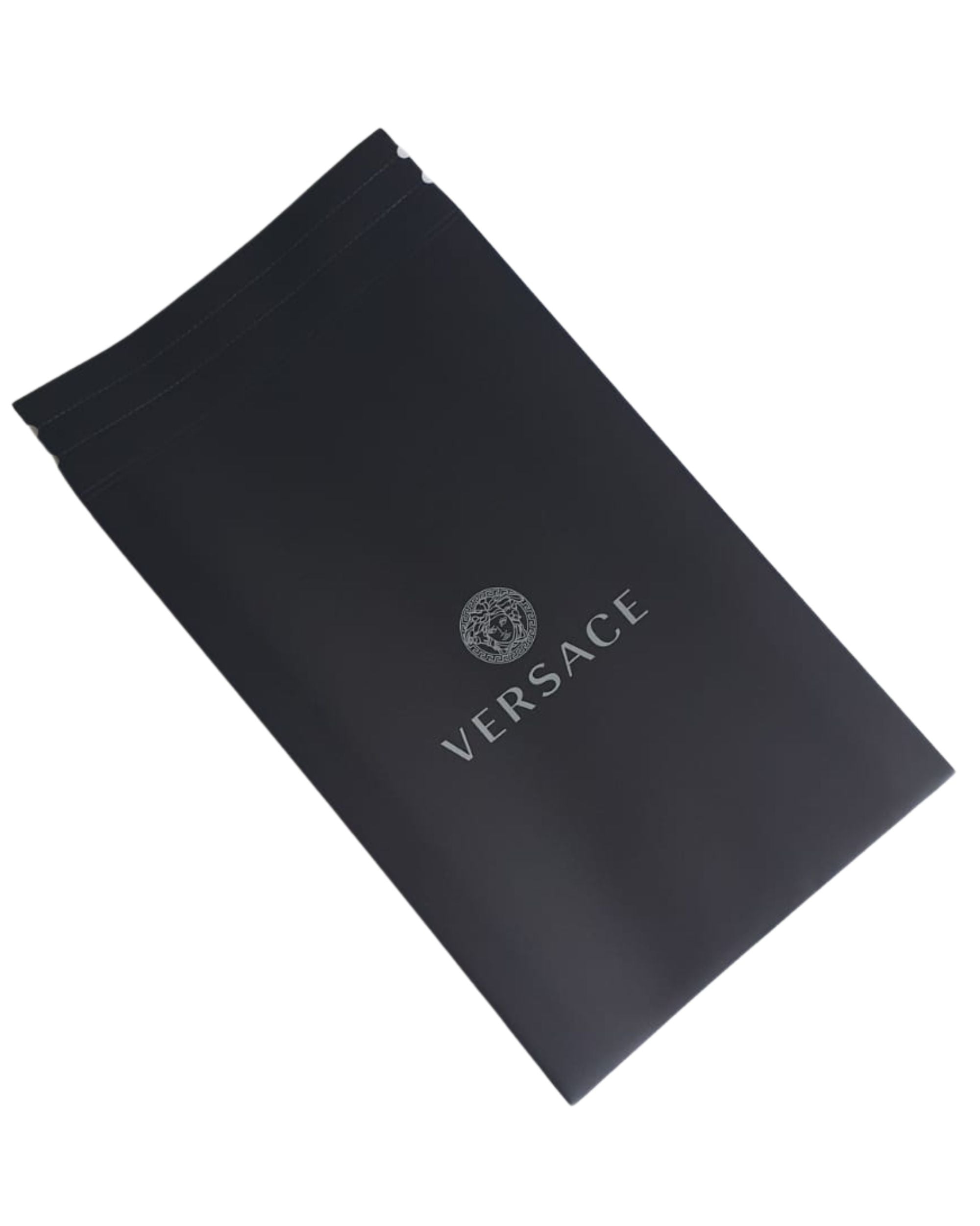 Versace Foulard Stola Pashmina Seta Nero
