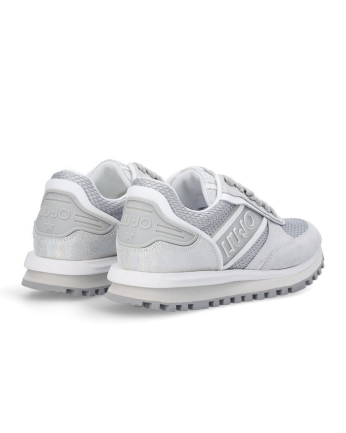 Liu Jo Sneakers Wonder Up 3 Pelle Grigia 3