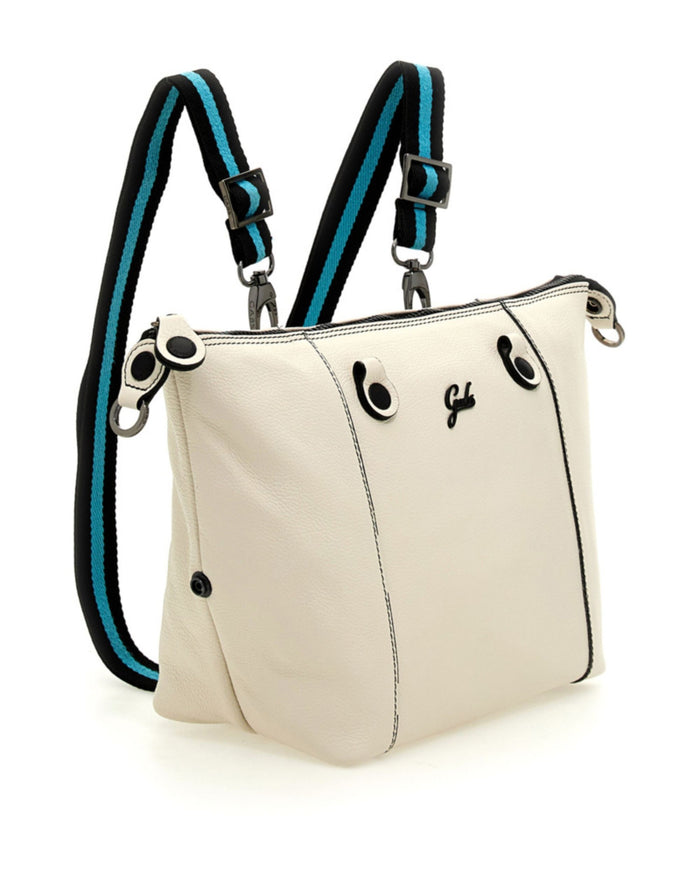 Gabs Shopper Tote Convertible Backpack Bag White Women 7