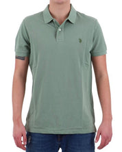 U.S. Polo Assn. T-Shirt Logo Fronte e Retro Verde