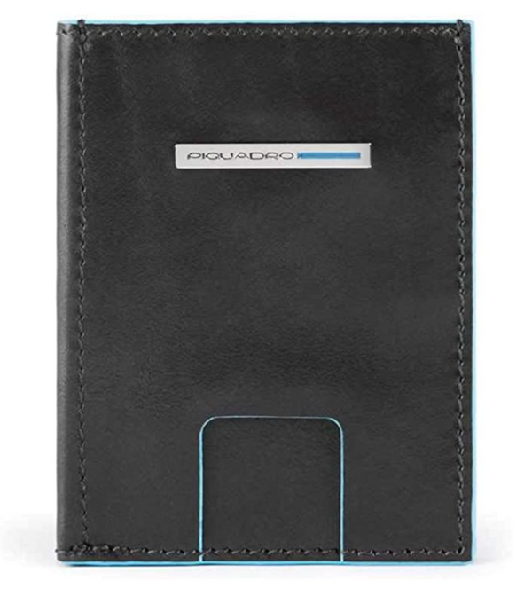 Piquadro Portafoglio Pocket Con Porta Carte Di Credito Rfid Nero Unisex-2