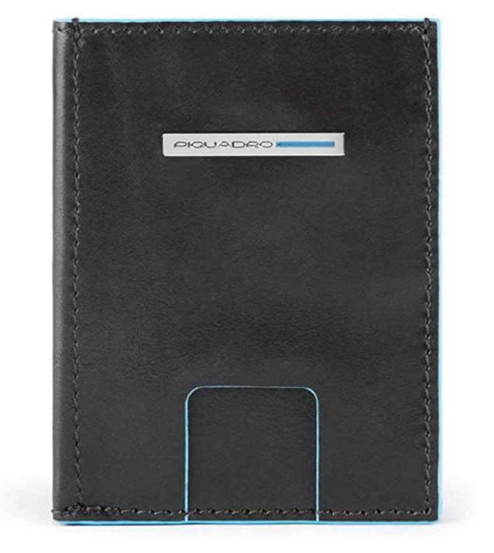 Piquadro Portafoglio Pocket Con Porta Carte Di Credito Rfid Nero Unisex 2