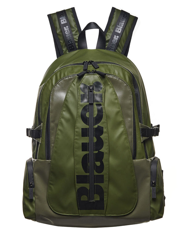 Blauer Women Unisex Backpack Splash Green Man