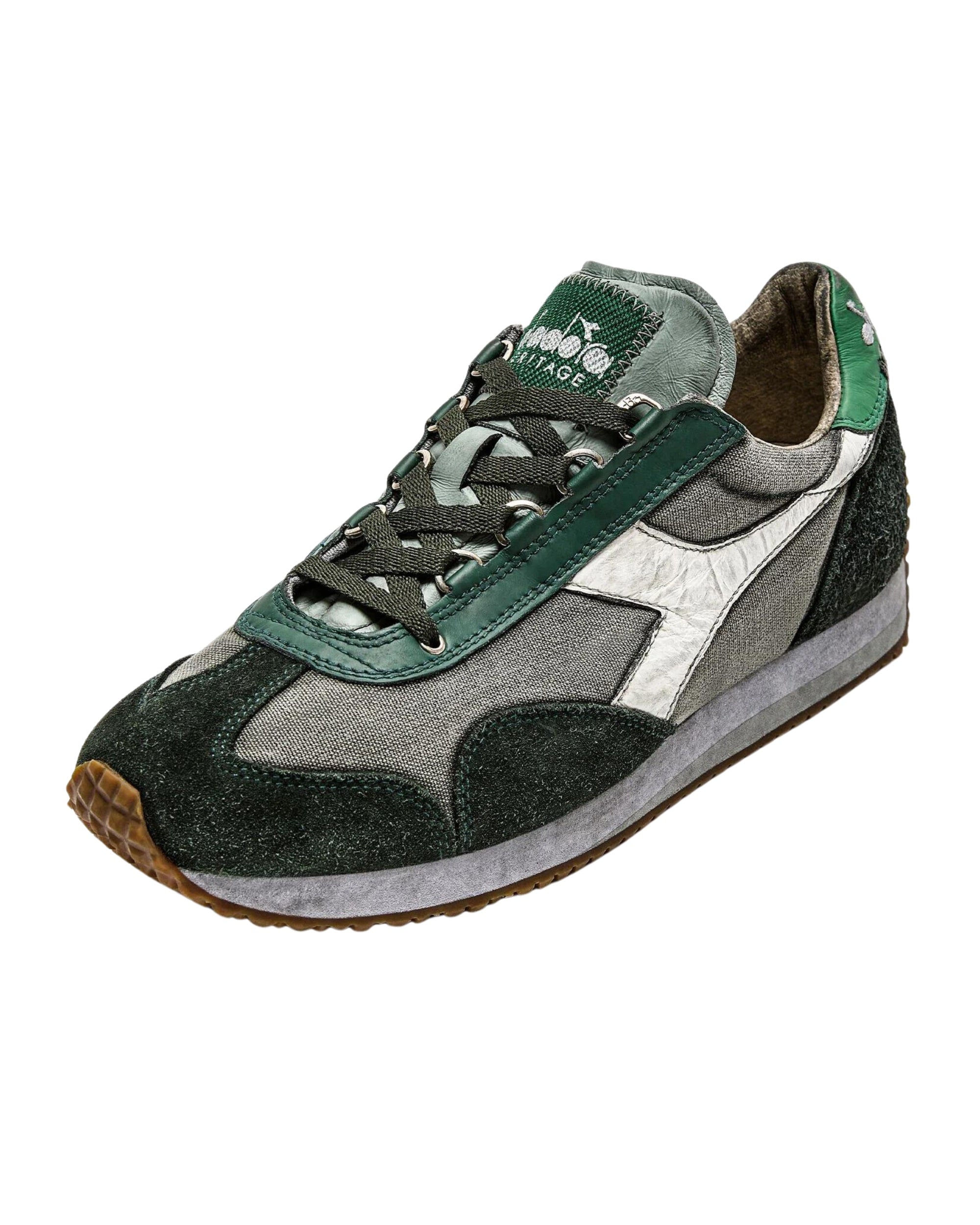 Diadora Heritage Sneakers Equipe H Dirty Stone Wash Evo Cowhide Grey
