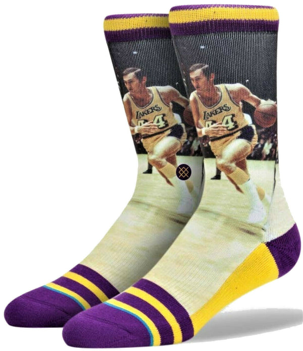 Stance Calze Nba Legends Collection - Jerry West Multicolore Uomo