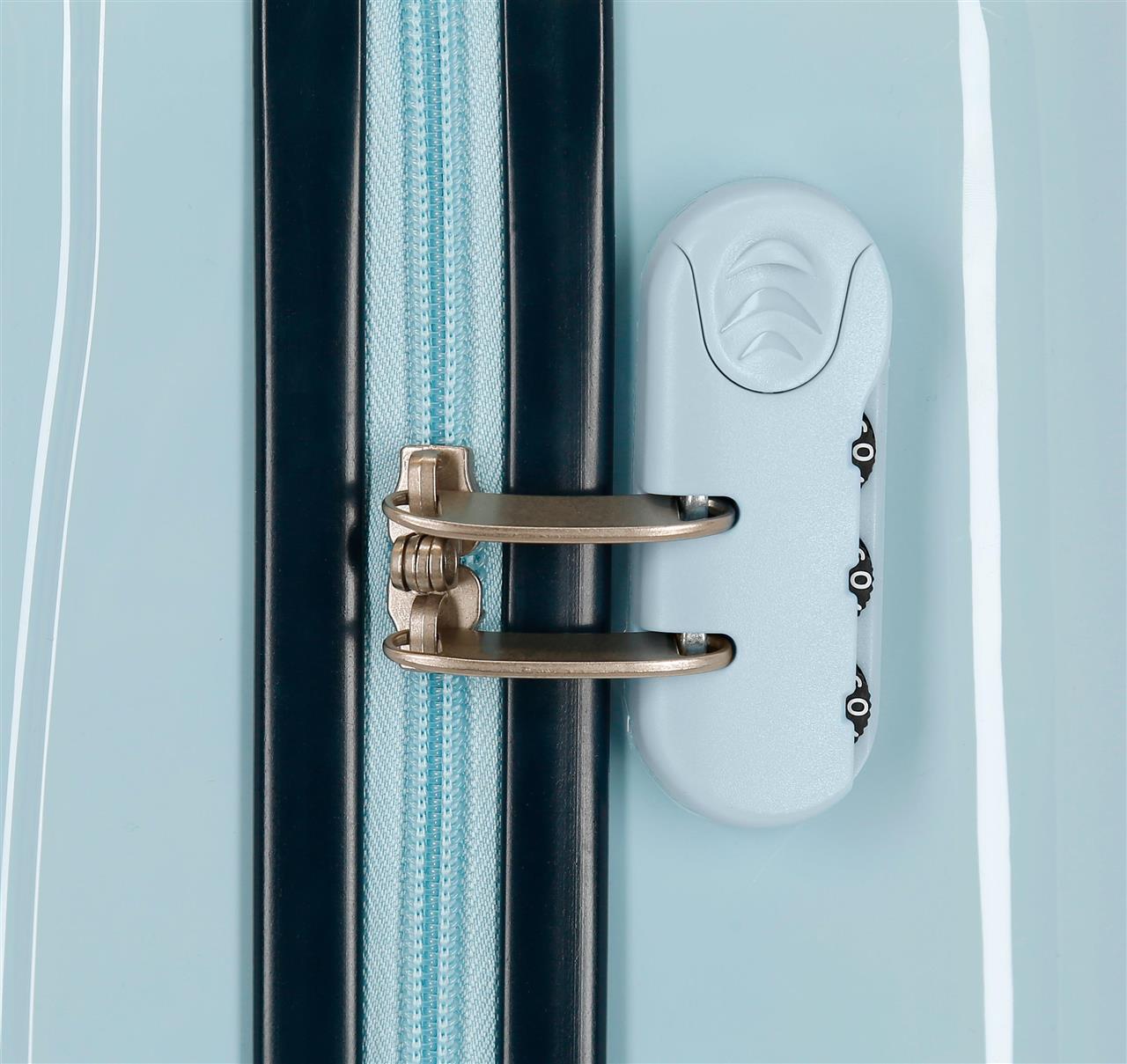 Disney Suitcase 4 Wheels 55 Cm Minnie My Happy Place Blue Woman