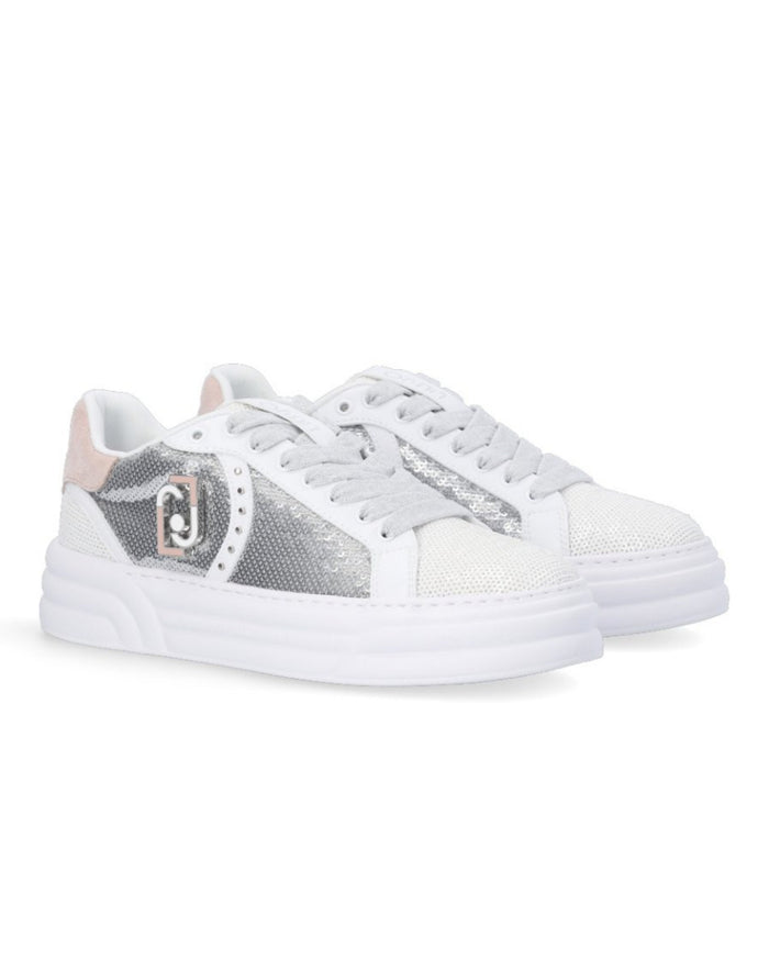 Liu Jo Sneakers Cleo 08 Similpelle Bianco 2