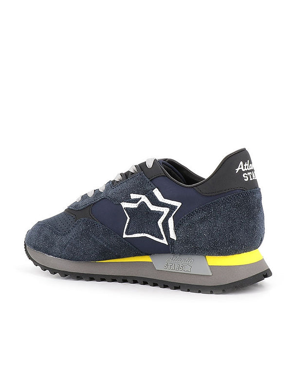Atlantic Stars Sneakers Casual Lacci Blu Uomo-2