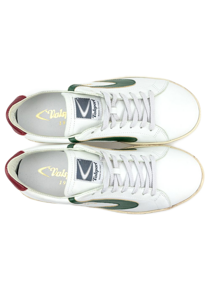 Valsport Sneakers Artigianali Pelle Boomerang Bianco Uomo 2