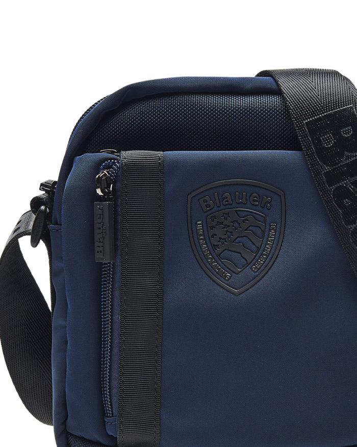 Blauer Cordura Crossbody Bag Office Blu Uomo 2