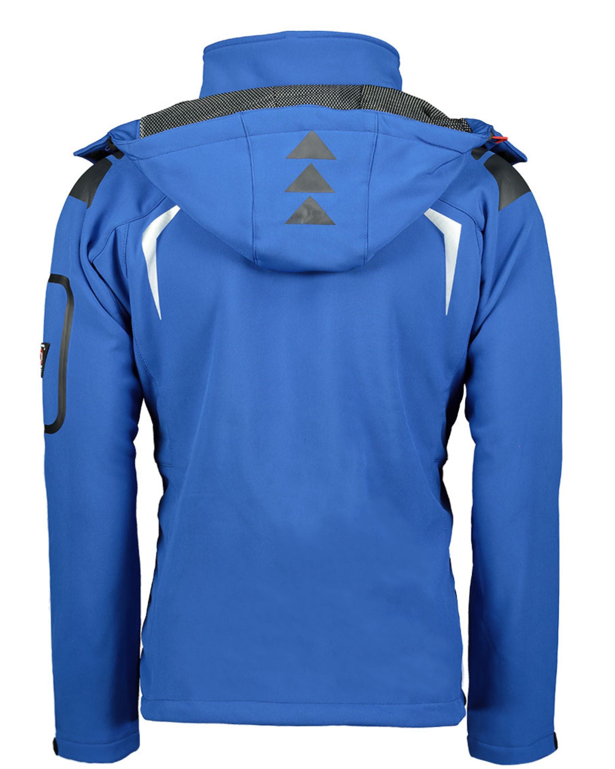 Geographical Norway Giubbotto Multifunzione Con Tasche Esterne Blu Royal Uomo