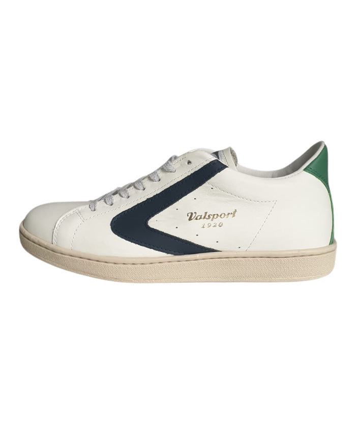 Valsport Sneakers Artigianali Pelle Boomerang Bianco Uomo 5