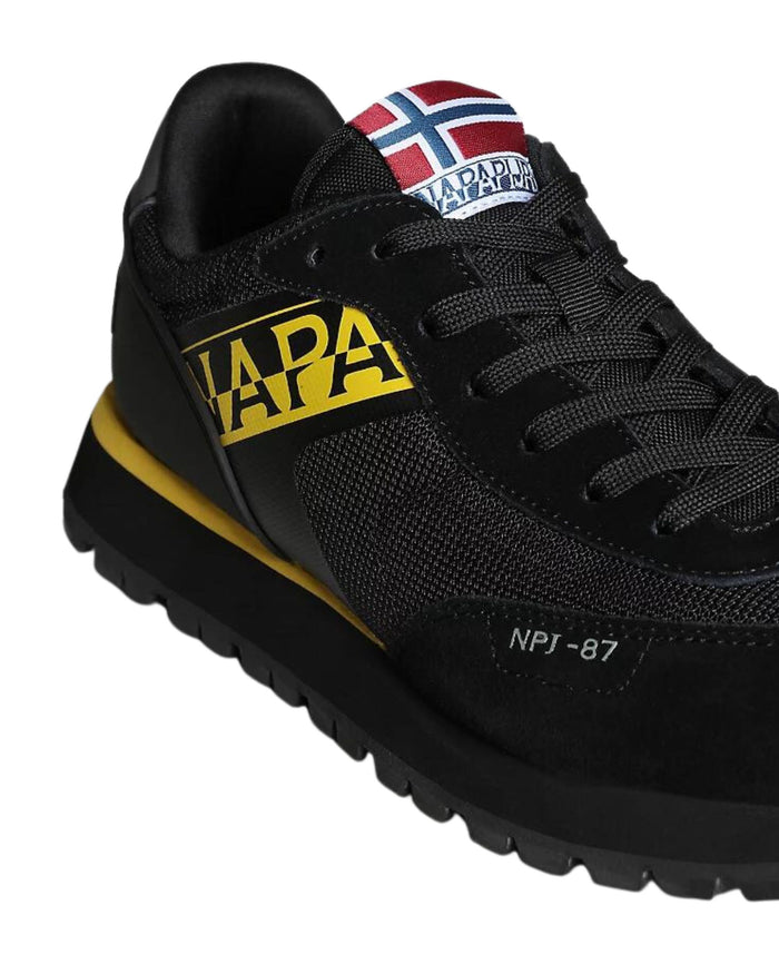 Napapijri Sneakers Pelle/Tessuto Nero 4