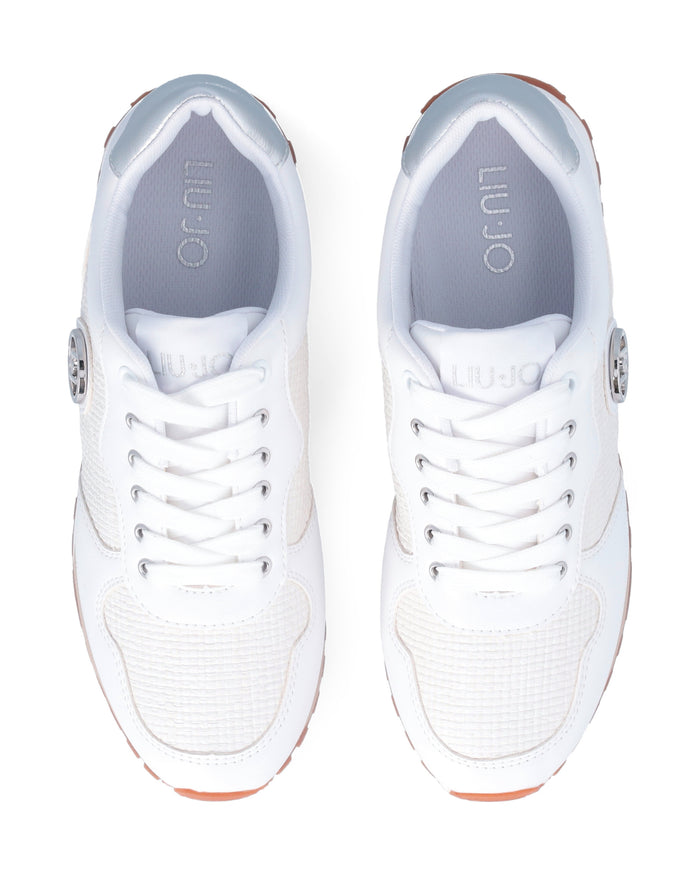 Liu Jo Sneakers Casual Wonder 700 Similpelle Bianco 3
