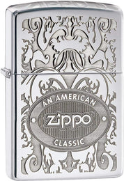 Zippo Windproof Limited Edition Made In Usa Silver Unisex