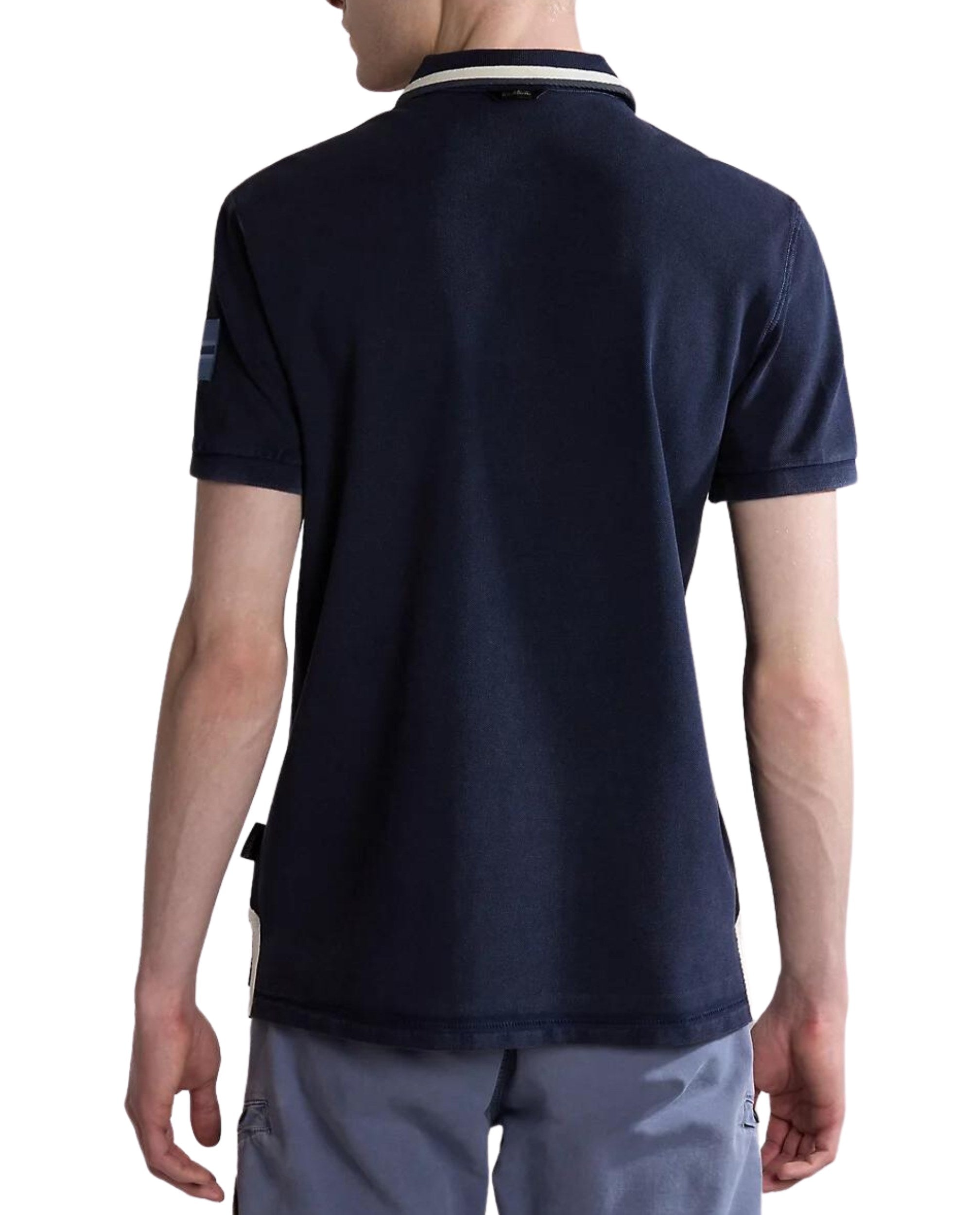 Napapijri Polo Gandy Cotton Blue