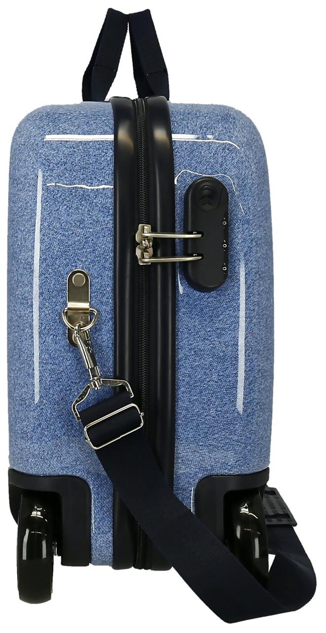 Milk and Moo Rideable Kids Valise à roulettes pour enfant, violet, 45 cm (L) x 21 cm (W) x 31 cm (H), Sirène Milk and Moo Rideable Kids Valise à roulettes pour enfant, violet, 45 cm (L) x 21 cm (W) x 31 cm (H), Sirène