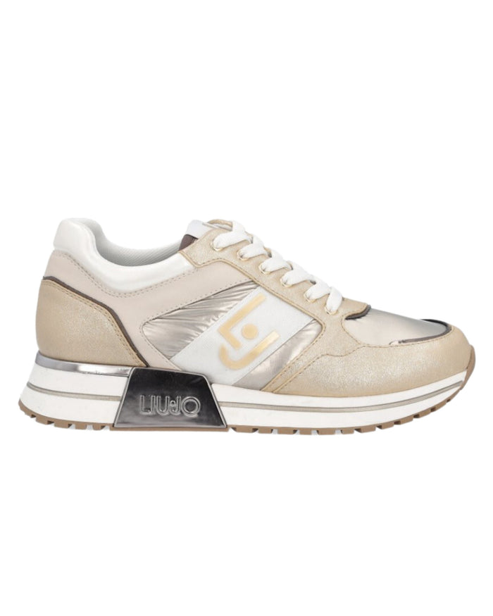 Liu Jo Sneakers Kiss 06 Argento/Beige 1