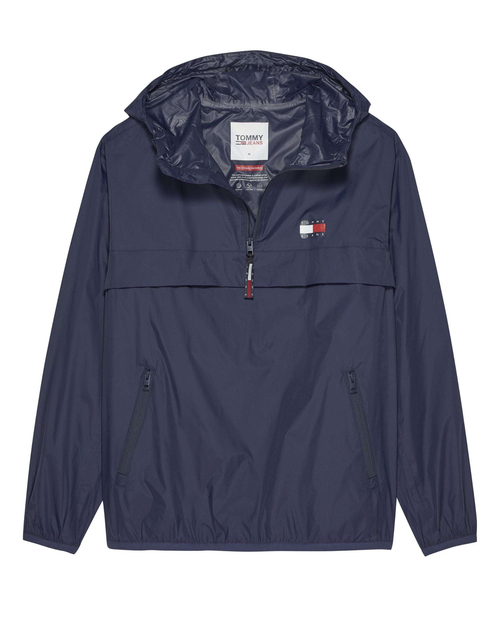 Tommy Jeans Antivento Piegabile Foldable Blu