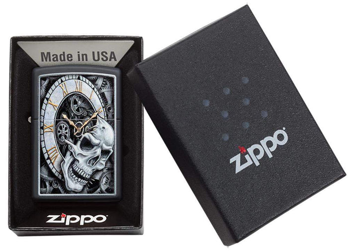 Zippo Teschio Orologio Nero Unisex 3