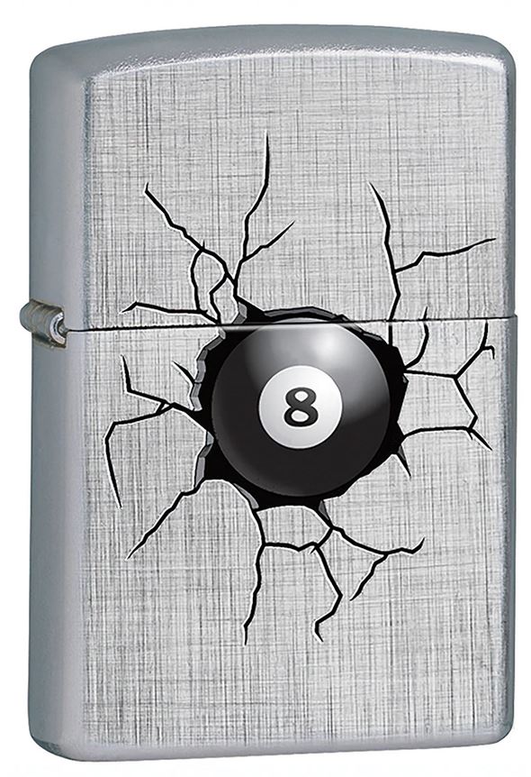 Zippo 8 Ball Argento Unisex