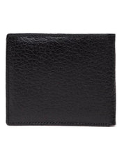 Blauer Hammered Flower Leather Logo Black Men