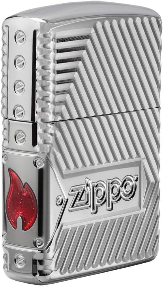 Zippo Armor Fiamma Argento Unisex