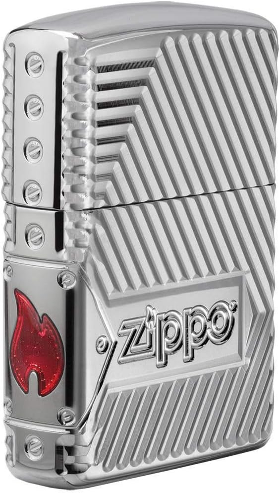 Zippo Armor Flame Silver Unisex