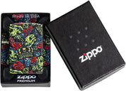 Zippo Windproof Refillable Made In Usa Multicolor Unisex