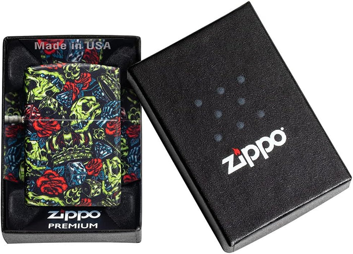Zippo Antivento Ricaricabile Made In Usa Multicolore Unisex 7