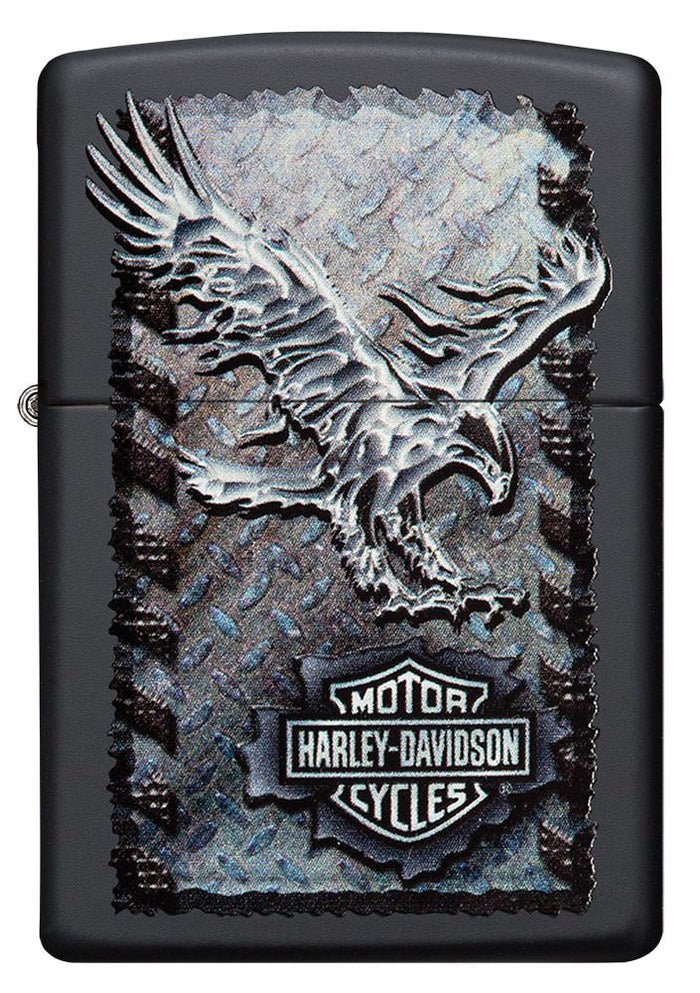 Zippo Harley Davidson Eagle Shield Black Unisex 5