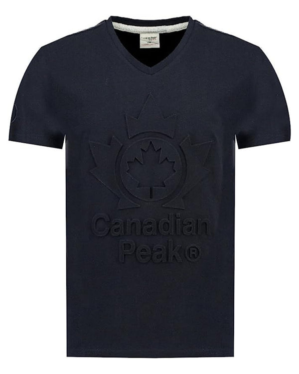 Canadian Peak Manica Corta Blu Uomo