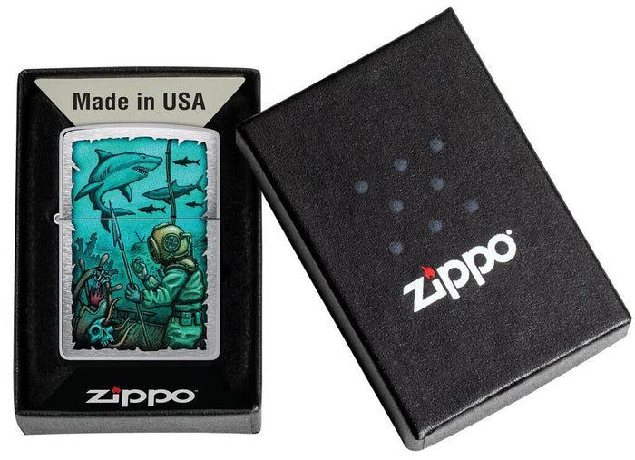 Zippo Antivento Ricaricabile Made In Usa Argento Unisex 2