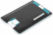 Piquadro Black Cc Holder Men
