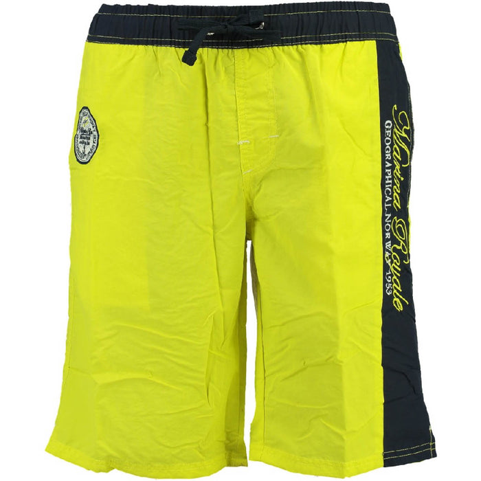 Geographical Norway Pantaloncino Mare Piscina Giallo Uomo 1